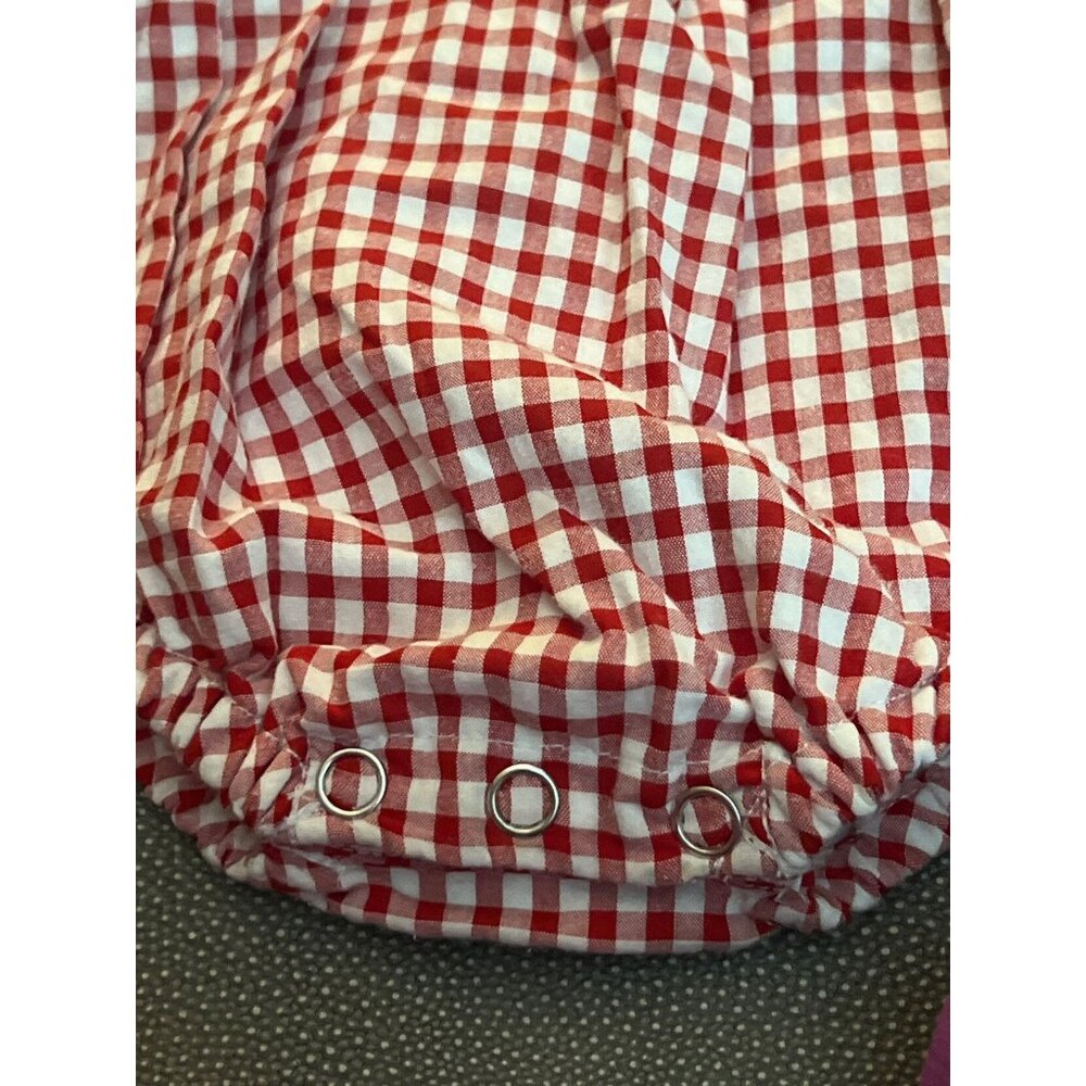 Maddie & Connor Romper 6M EUC